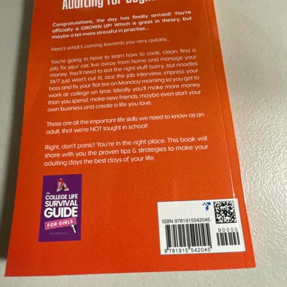 Adulting For Beginners Life Skills College Life Survival Guide Matilda Walsh - Picture 2 of 10